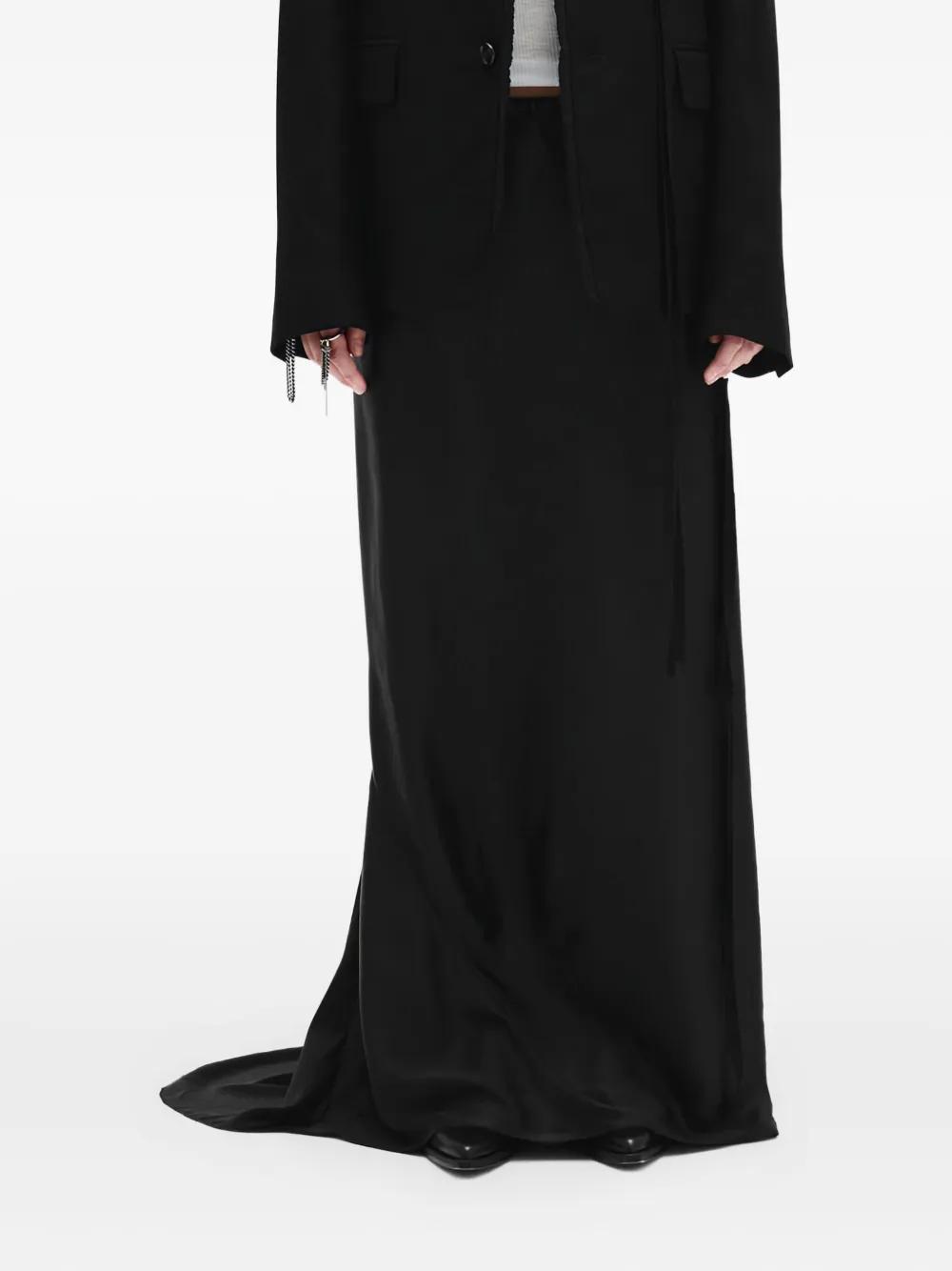 【関税込み】Ann Demeulemeester ブラック Nola マキシスカート B0010214-FA039-070_feed_1.jpg?