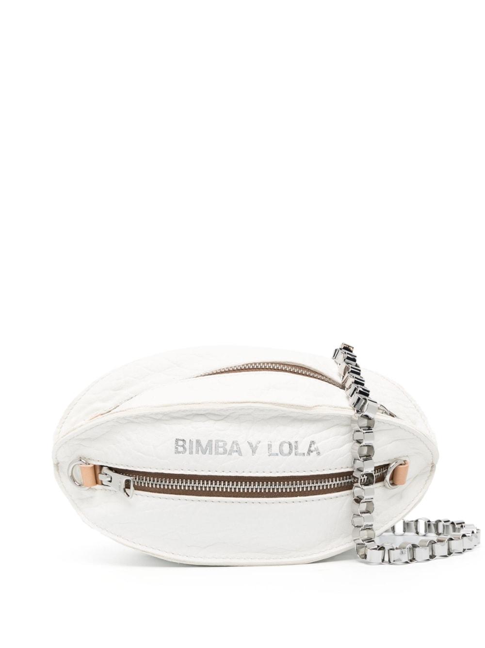 Bimba Y Lola S Pelota Shoulder Bag in White | Lyst Australia