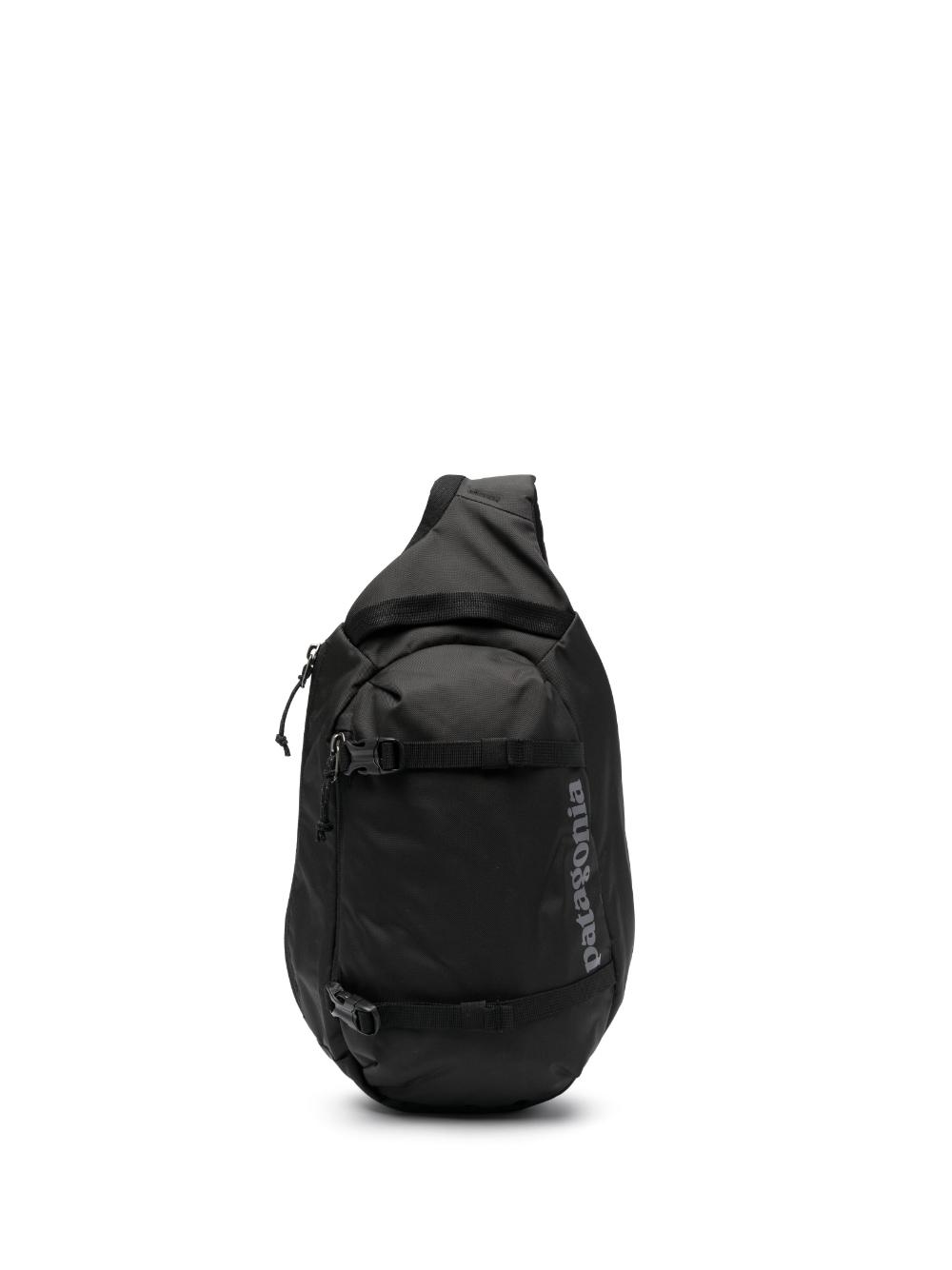 Patagonia Singlestrap Logoprint Backpack in Black Lyst