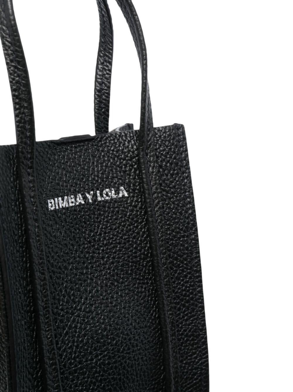Bimba y Lola Crossbody Bag with lettering pink strap