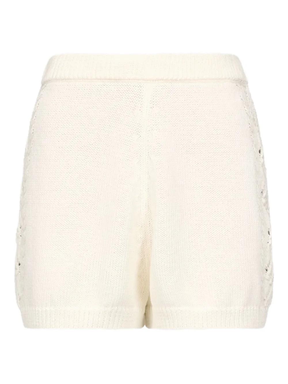 ショートパンツ LouLou De Saison Shorts White White Simai shorts Loulou de Saison - women - LOULOU DE