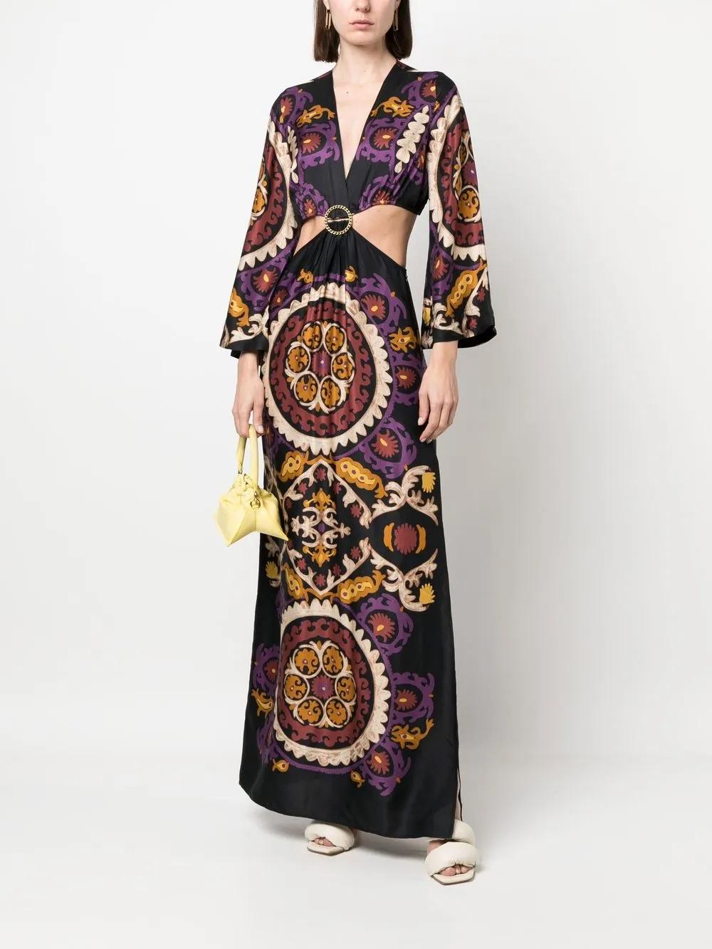 bash lady dress Ba&sh Lady Dress - Black/Tan