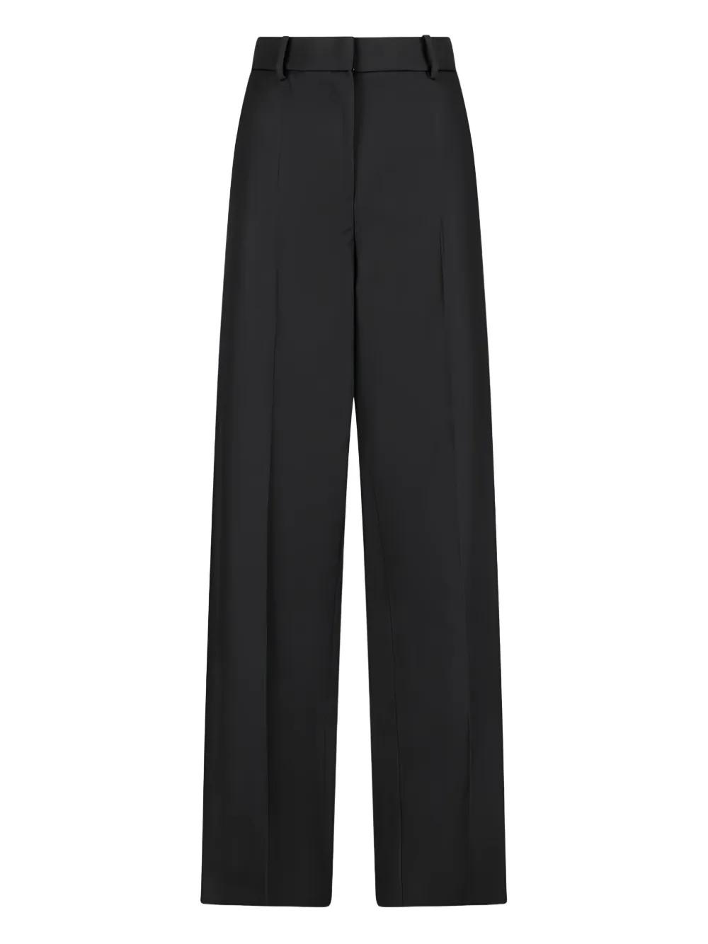 パンツ MAGDA BUTRYM Women Straight Pants 208724BLACK black Magda Butrym Straight-leg pants for Women | Online Sale up