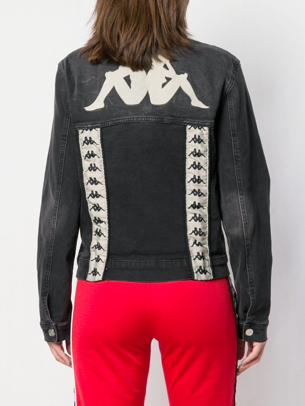 kappa jean jacket womens