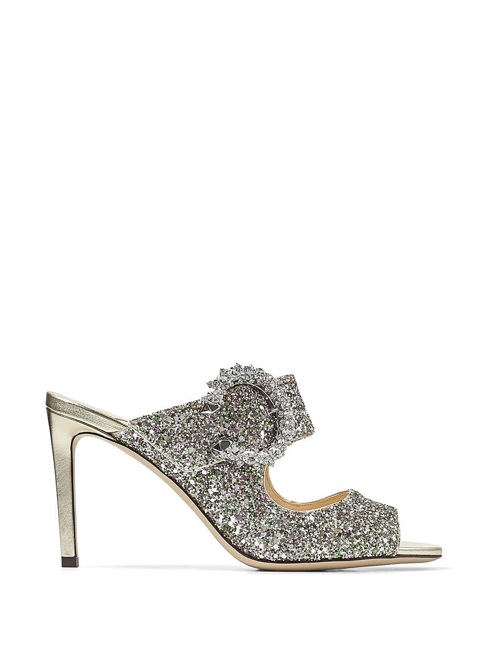 jimmy choo glitter mules