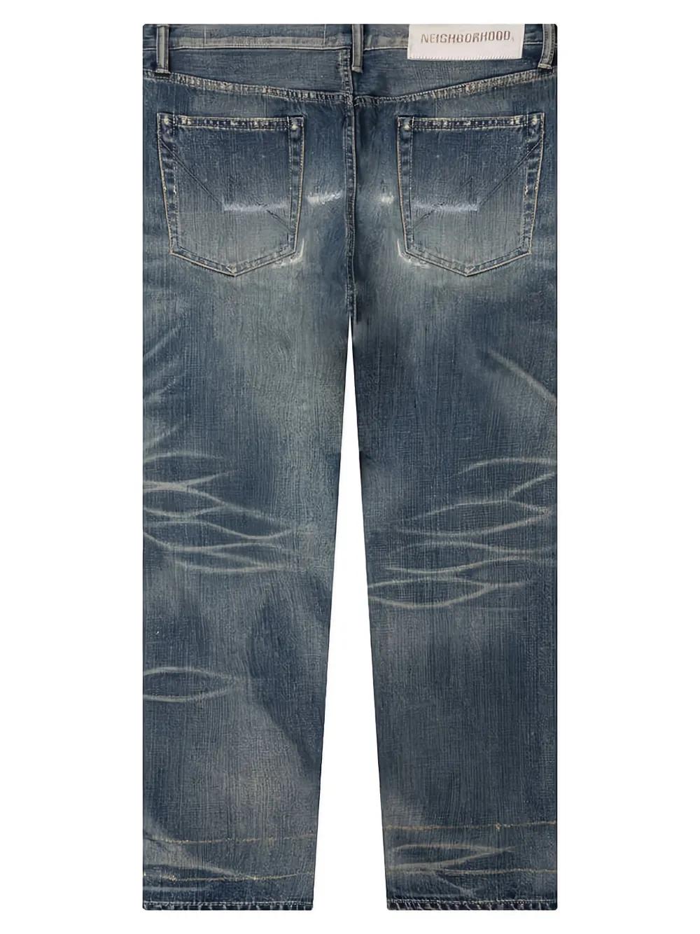 クソメガネ 新品 L NEIGHBORHOOD SAVAGE DENIM NEIGHBORHOOD(ネイバーフッド)｜SAVAGE DENIM DP WIDE PANTS