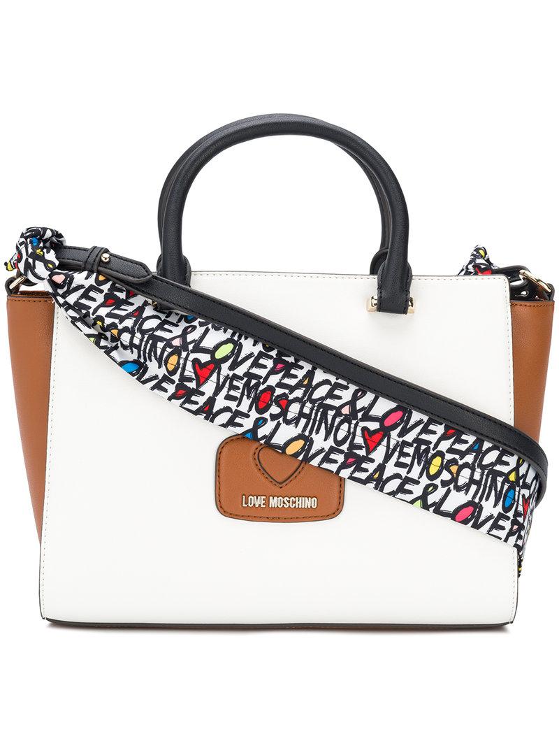 moschino bag strap