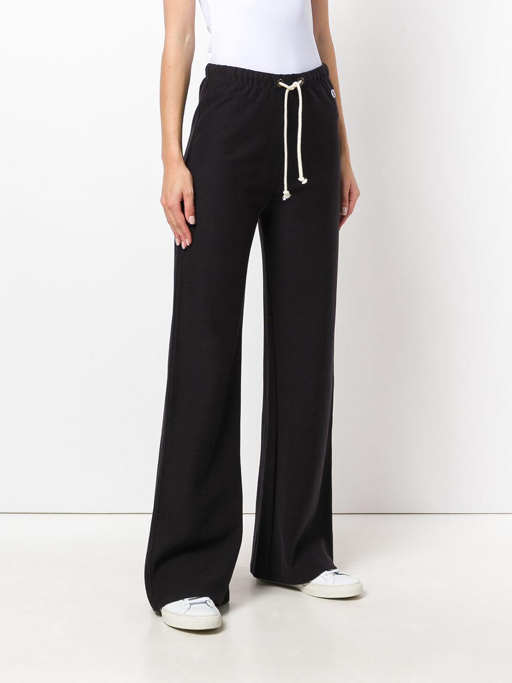 wide leg tracksuit pants