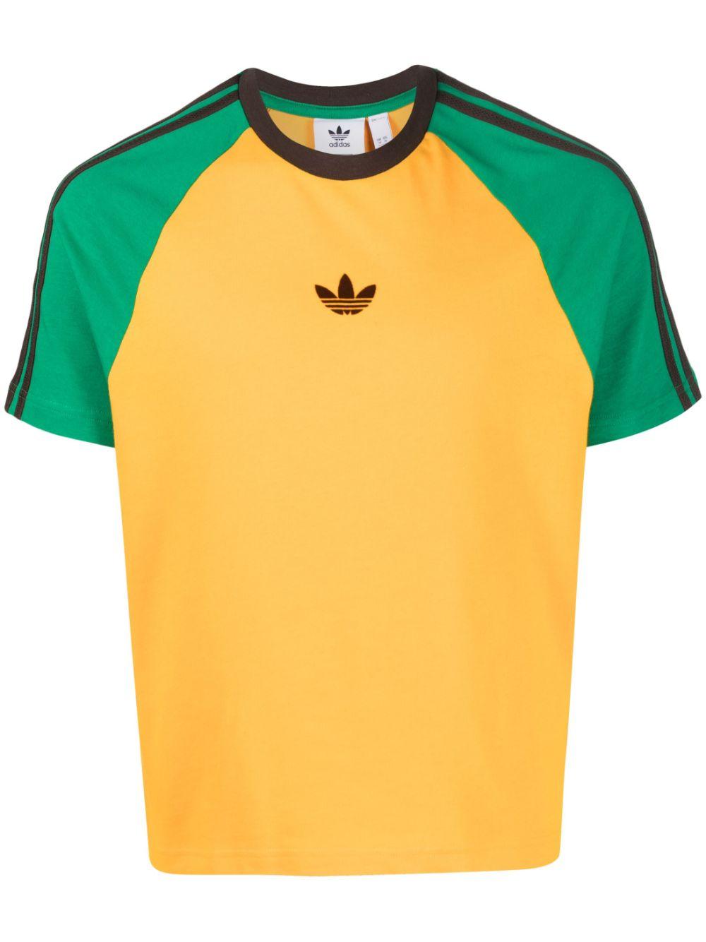 adidas X Wales Bonner Organic-cotton T-shirt in Yellow | Lyst