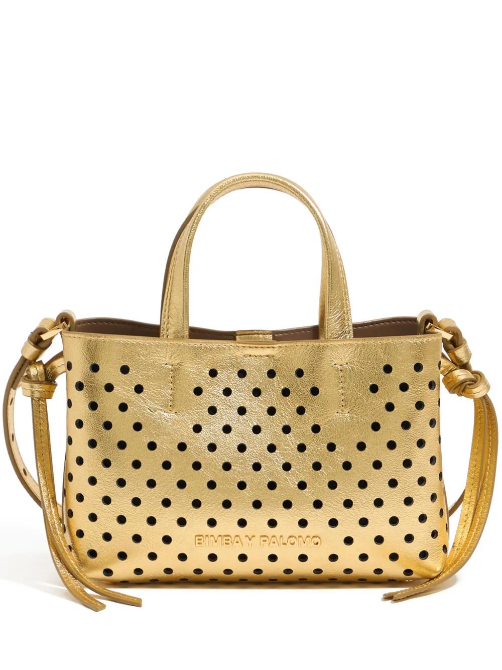 Bolso Chihuahua mini de cuero de x Palomo Bimba Y Lola de color