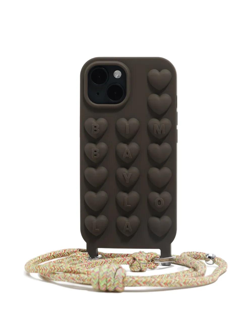 新品未使用品　BIMBA Y LOLA iPhone︎14pro ケース Leopard bow iPhone 14 Pro Max rigid case