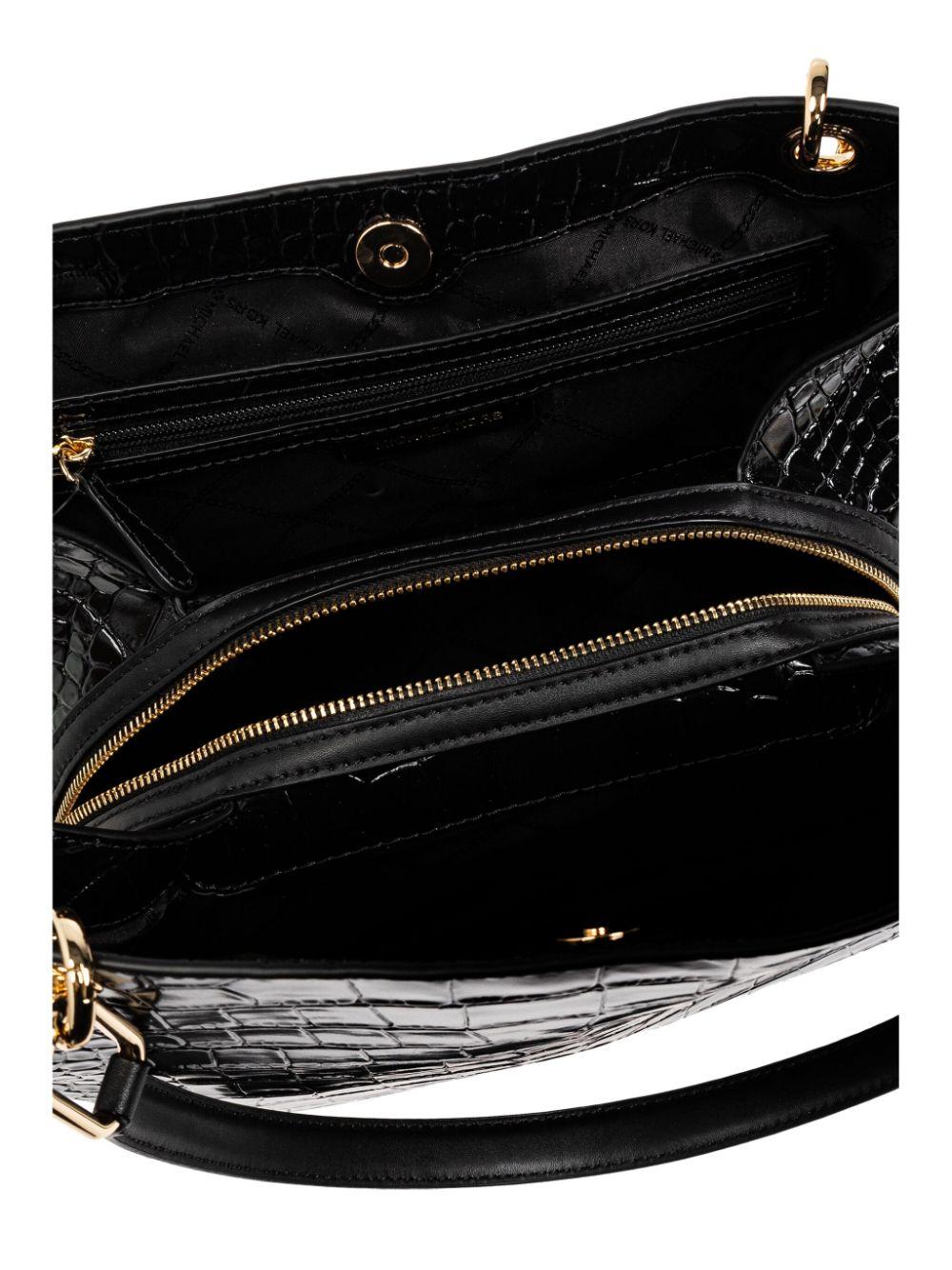 MICHAEL Michael Kors Large Kensington Tote Bag in Black | Lyst