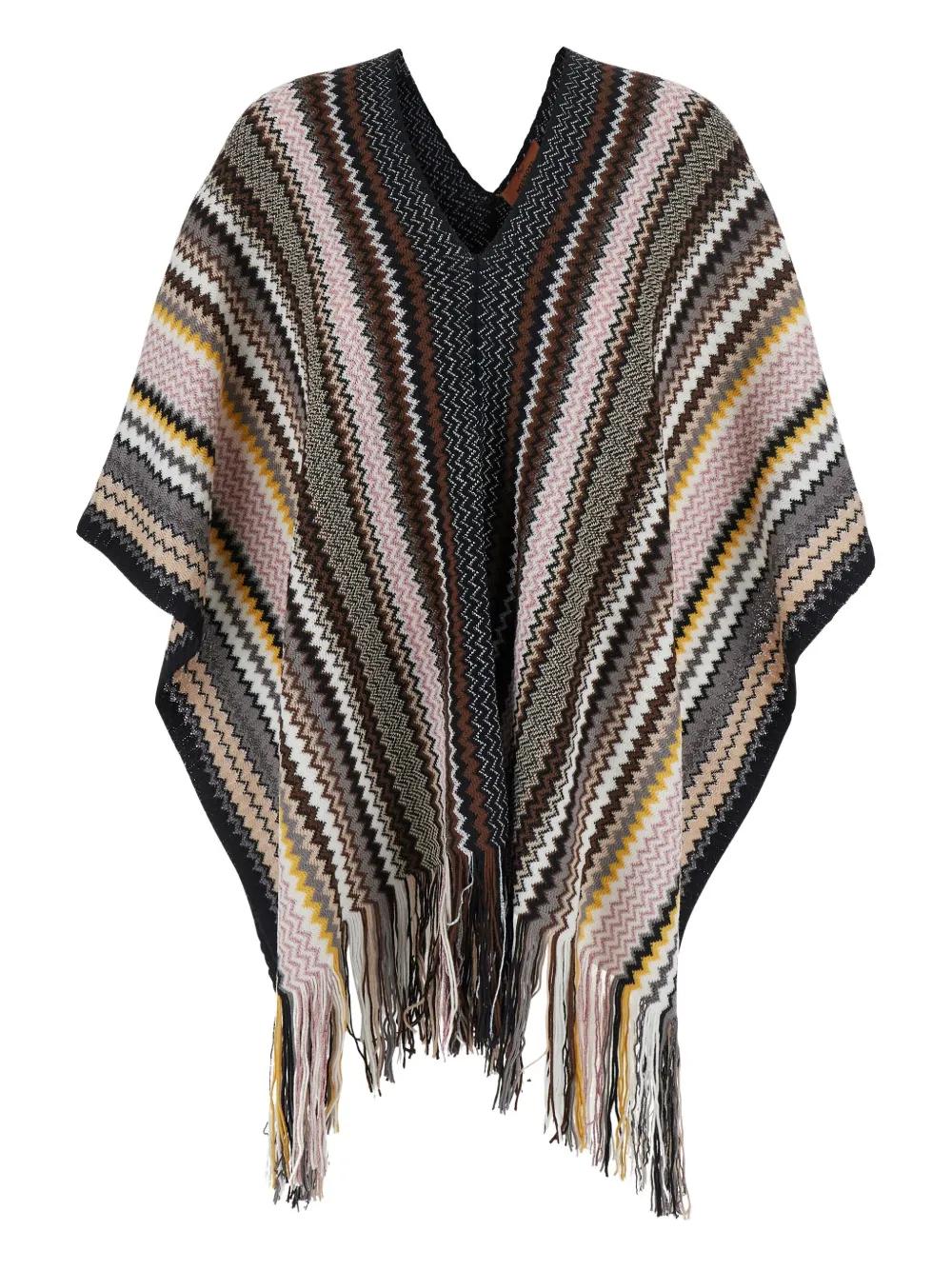 MISSONI ポンチョ Missoni Zig Zag poncho Missoni