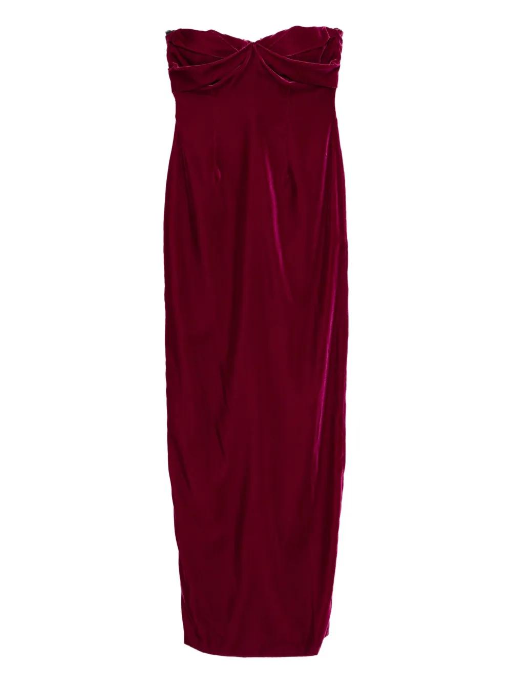 tom ford red ruched tulle dress Tom Ford Red Ruched Tulle Dresses for Women - Up to 60% off