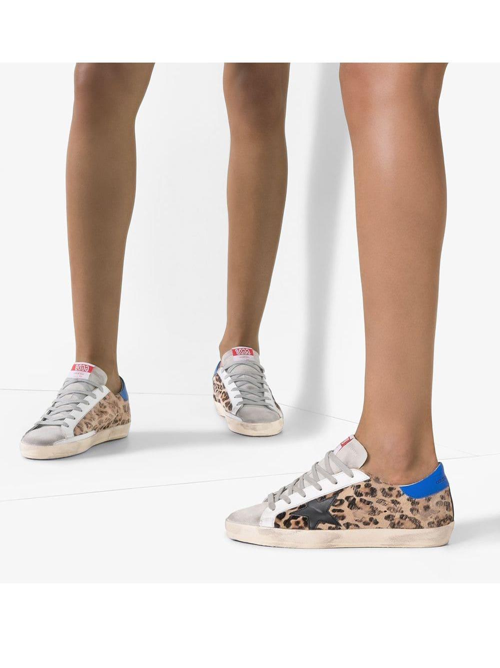 golden goose snow leopard royal