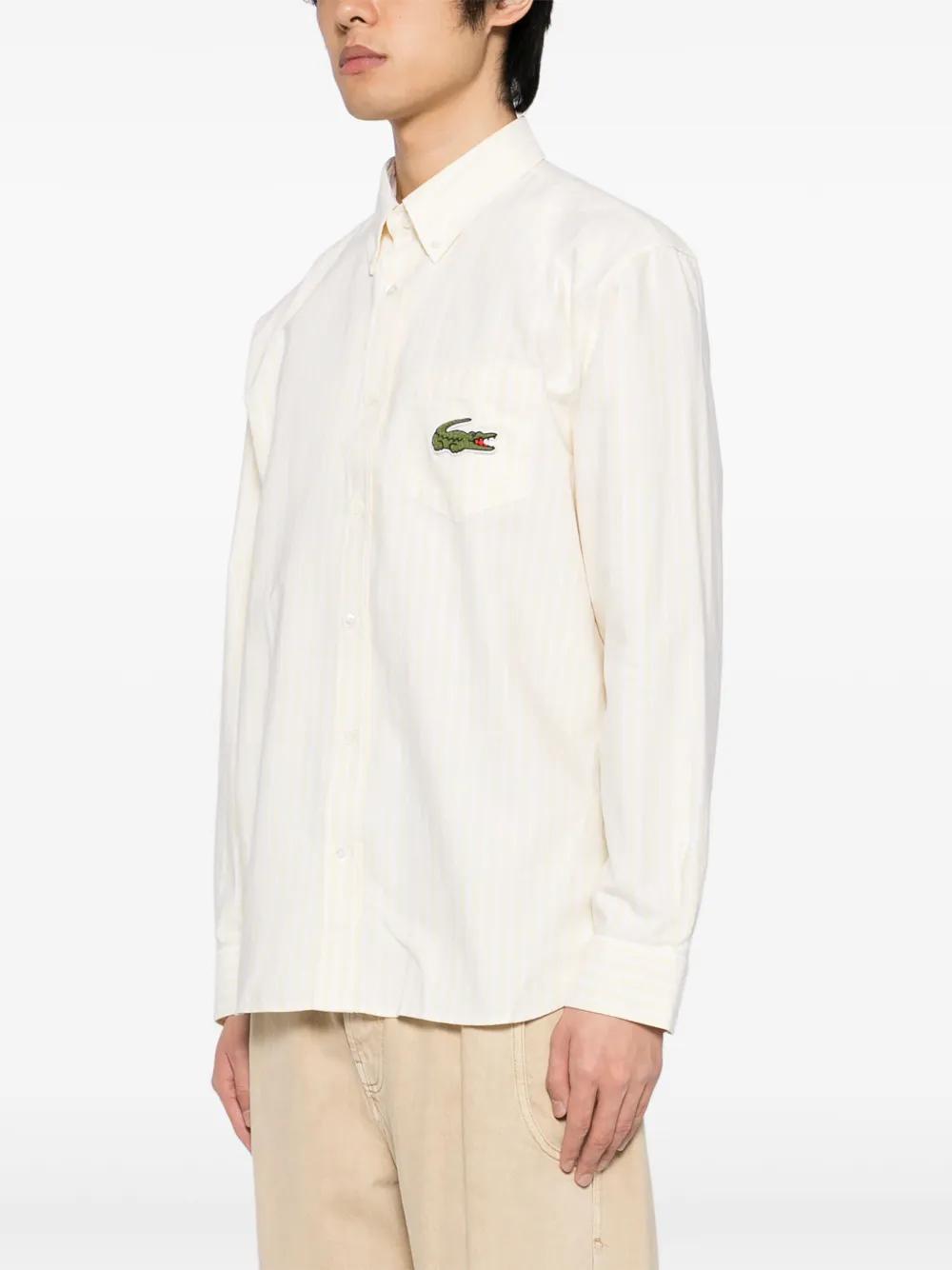 White Lacoste Shirts for Men Lyst UK