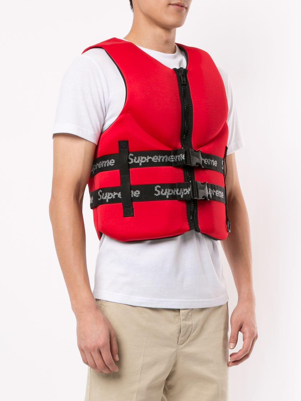 Supreme O'brien Life Vest Ss18 in Red for Men | Lyst