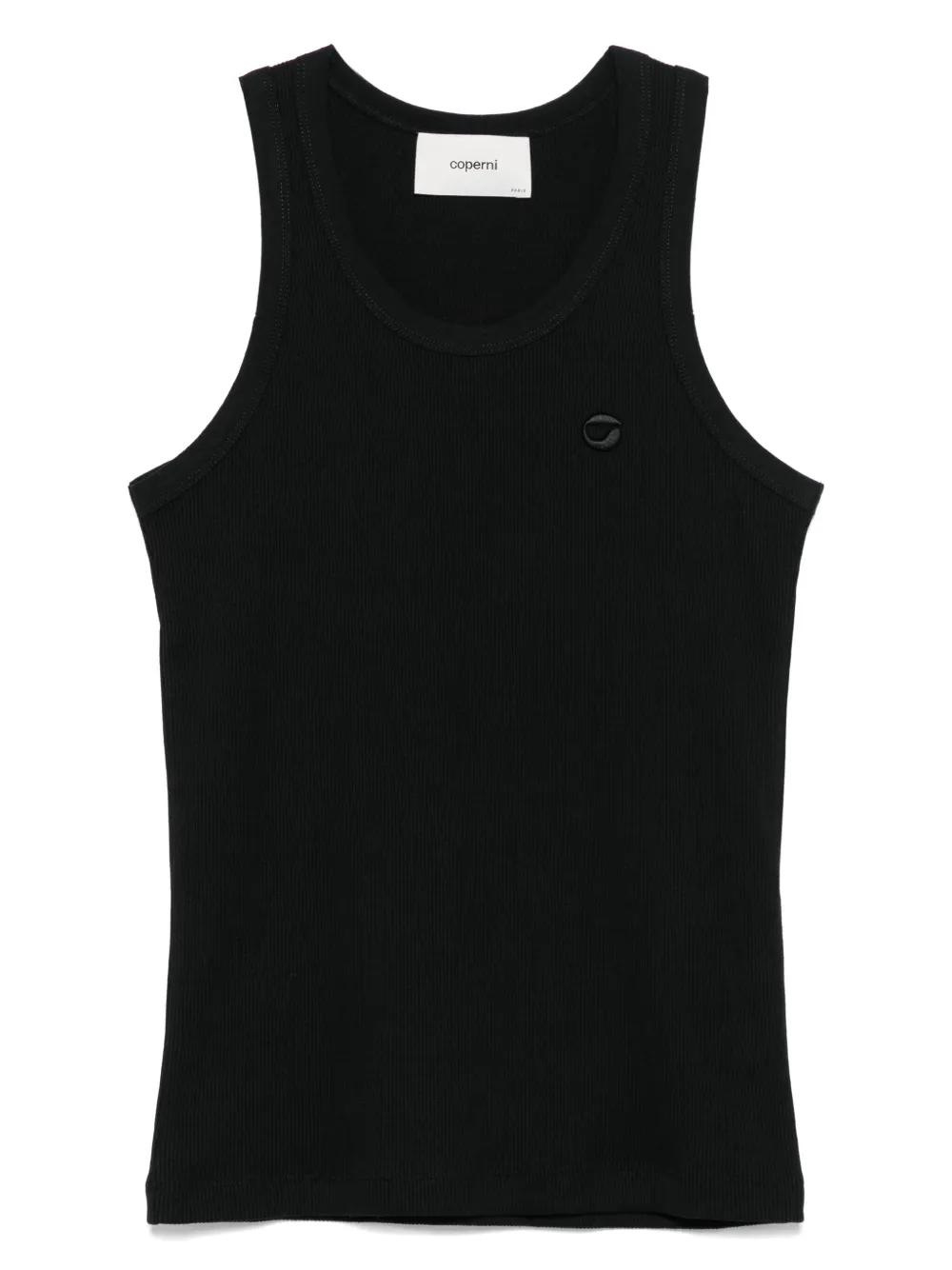 【関税込み】Coperni ブラック アシンメトリ トップス Coperni ウィメンズ Tシャツ通販 - FARFETCH
