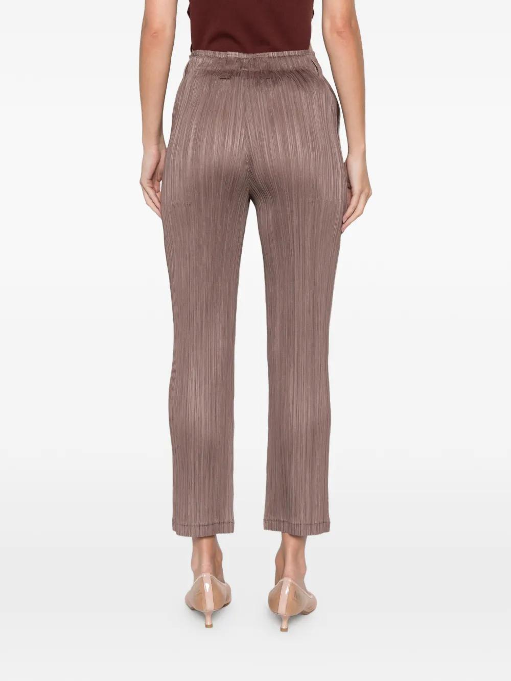 レディース Pleats Please Issey Miyake ストレートパンツ