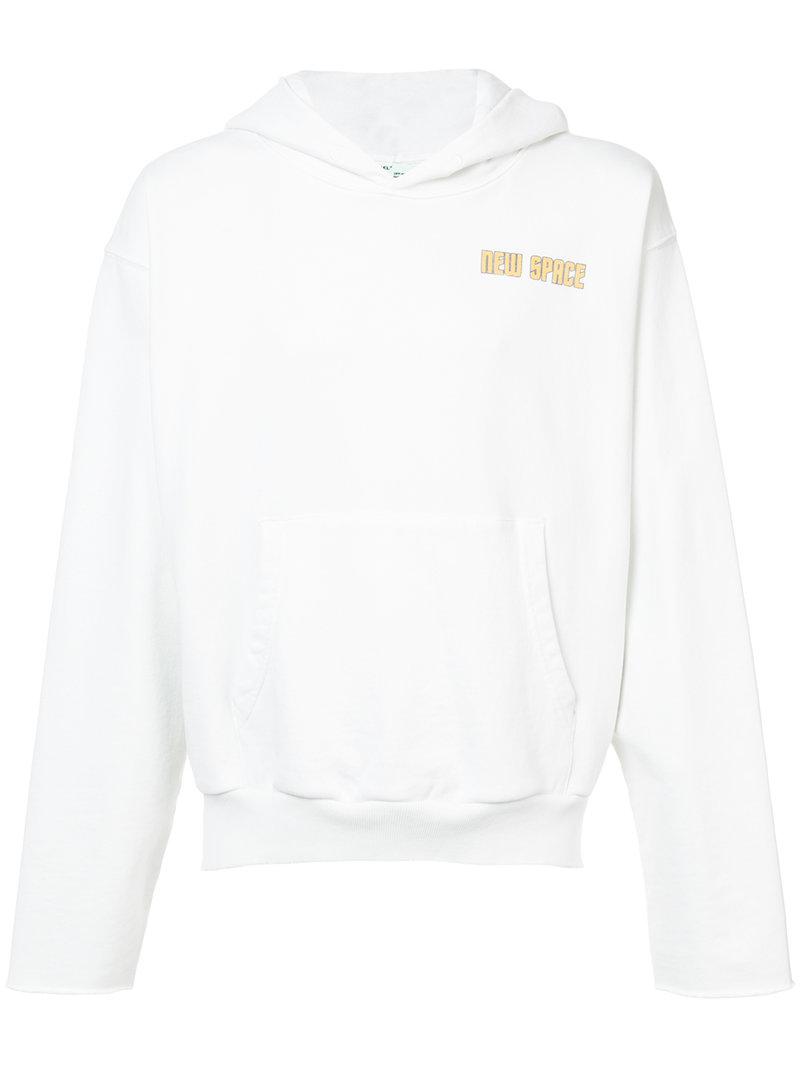 off white space hoodie