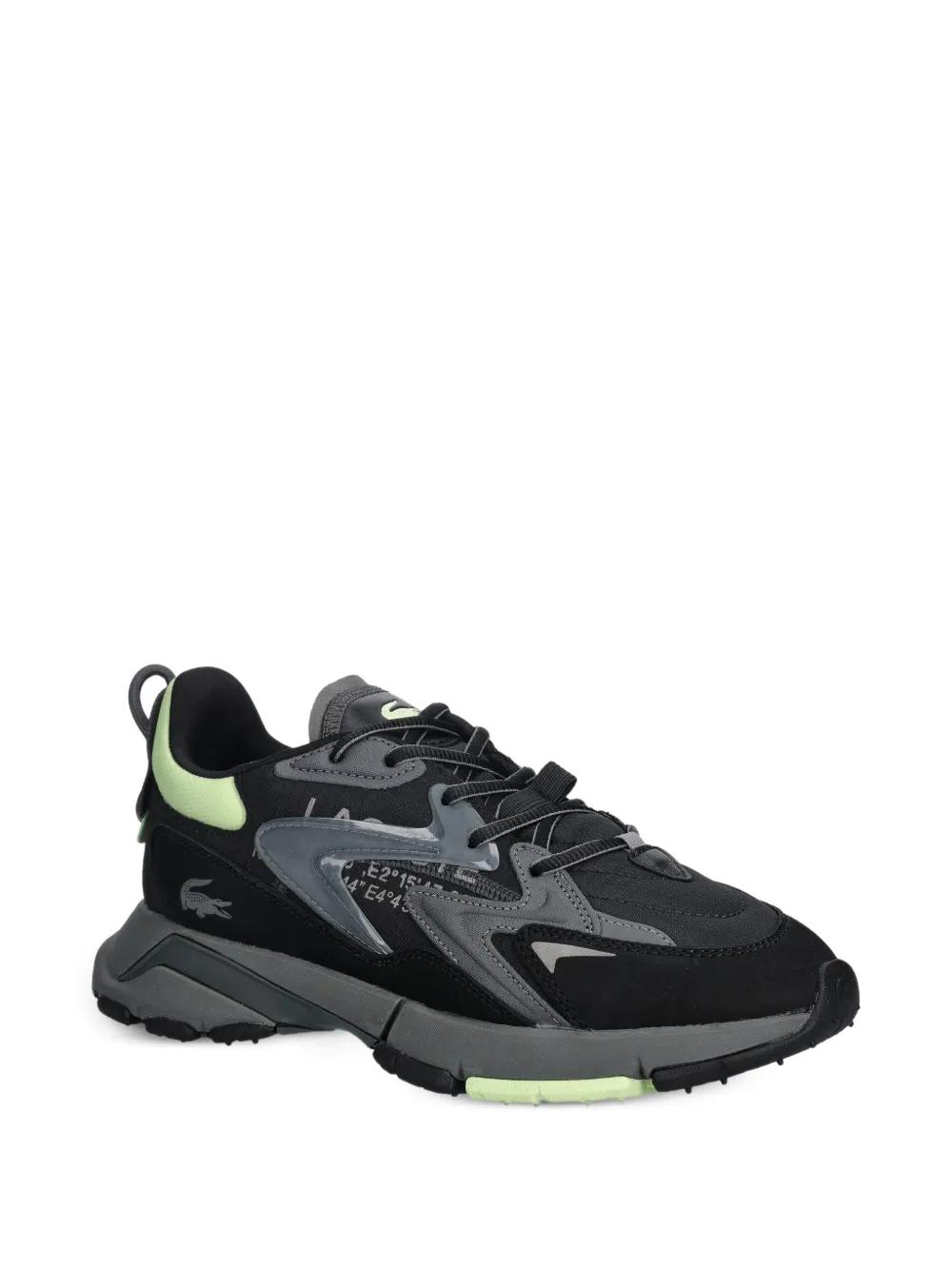 Lacoste L003 Neo Tech Logo Lace-Up Sneakers in Black for Men  display picture 2