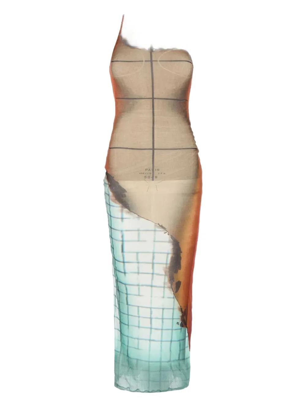 パーティードレス JeanPaul GAULTIER 2503WDR043K00203 Dresses JEAN PAUL Vintage Jean Paul Gaultier Halter Dress - 1990s