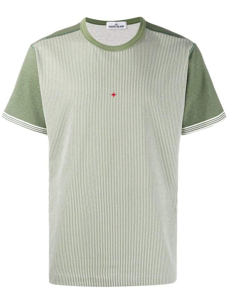 stone island striped t shirt