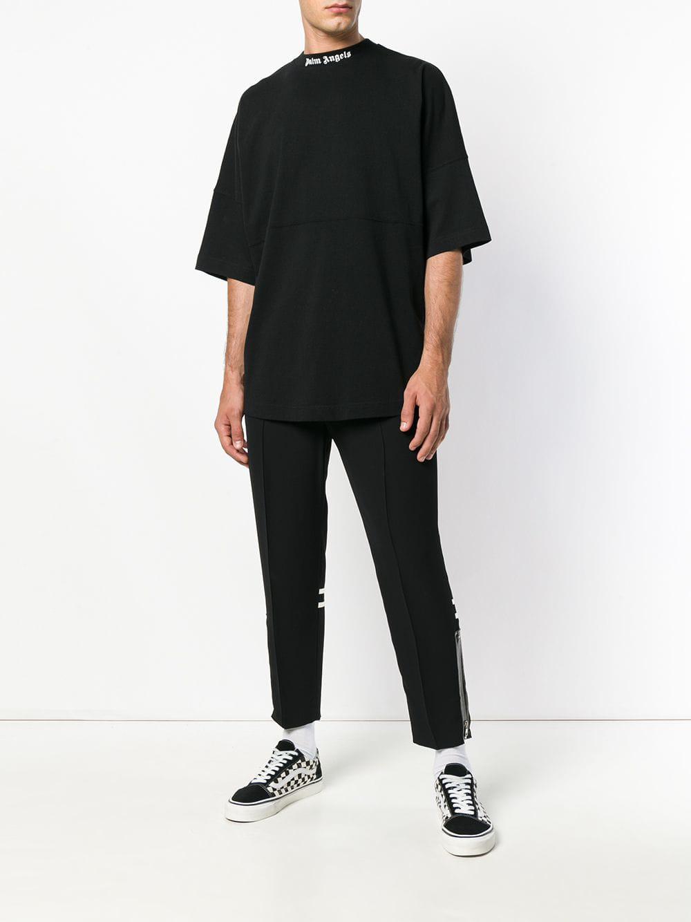 Palm Angels Oversized Logo T-shirt in ...