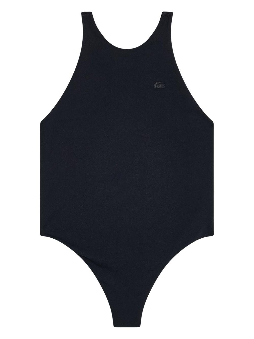 Lacoste Recycled-polyamide Swimsuit in Blue