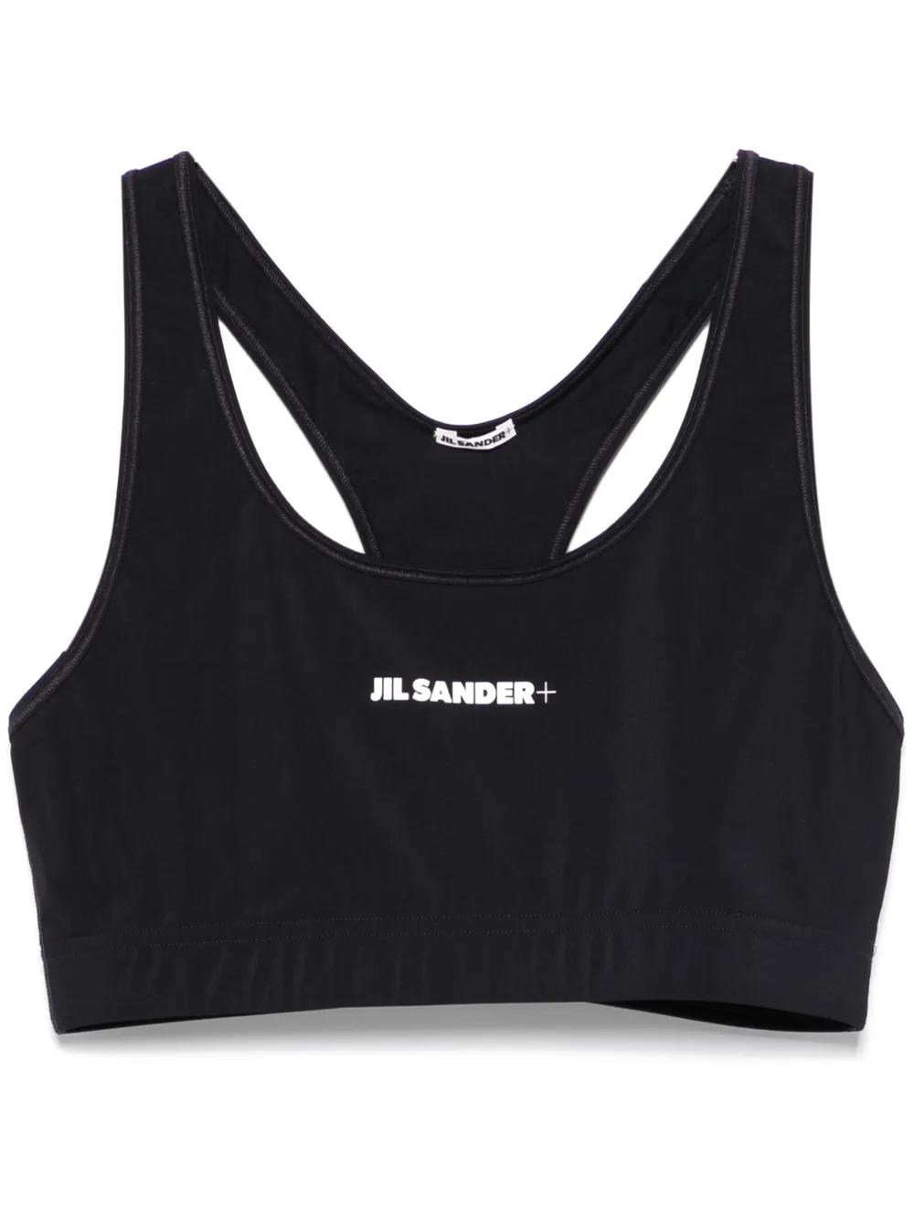 ブラジャー Jil Sander Black stretch nylon bra (J40BR0006J20011 001) Jil Sander+ | JIL SANDER J40BR0006J20011 001 Black stretch