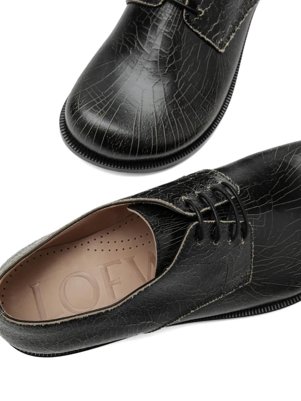 メンズ Loewe Campo ダービーシューズ ブラック | Lyst