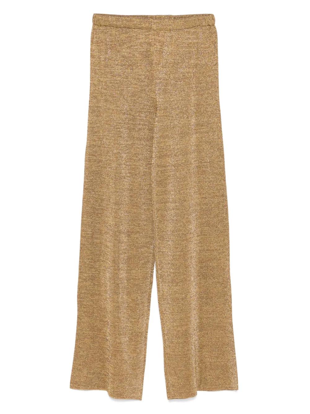 パンツ Roberto Collina Wide-Leg Trousers With Smooth Finish Roberto Collina Wide-leg and palazzo pants for Women