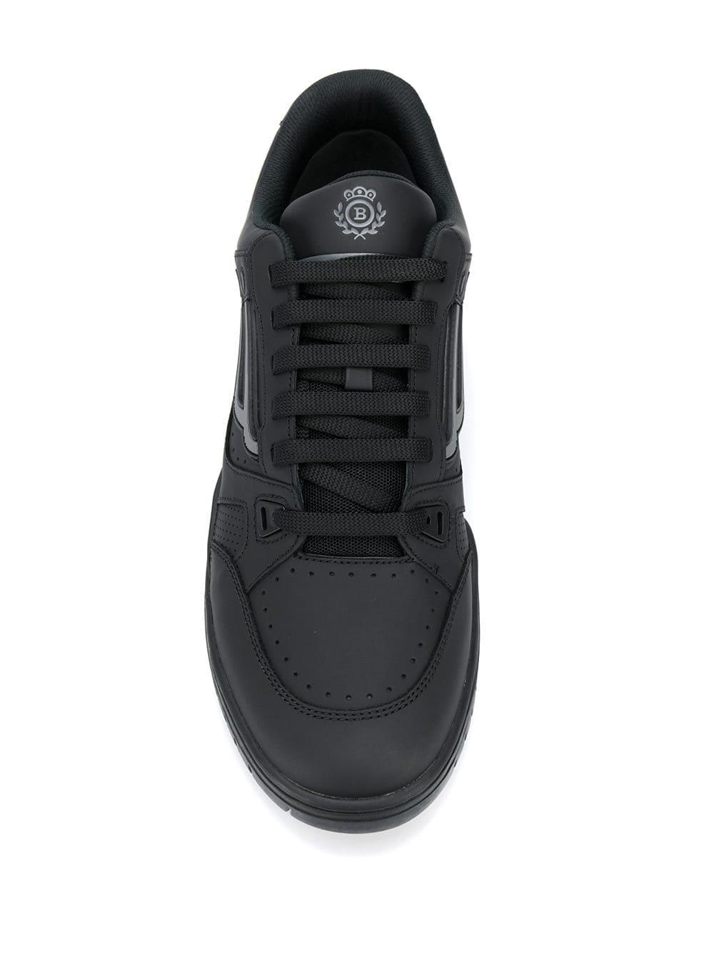 Bally Leather Champion Lowtop Sneakers in Black for Men