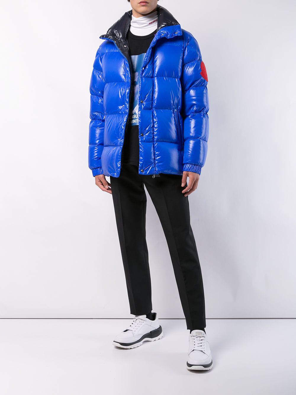 Moncler 2 1952 Dervaux Padded Jacket in Blue for Men - Lyst