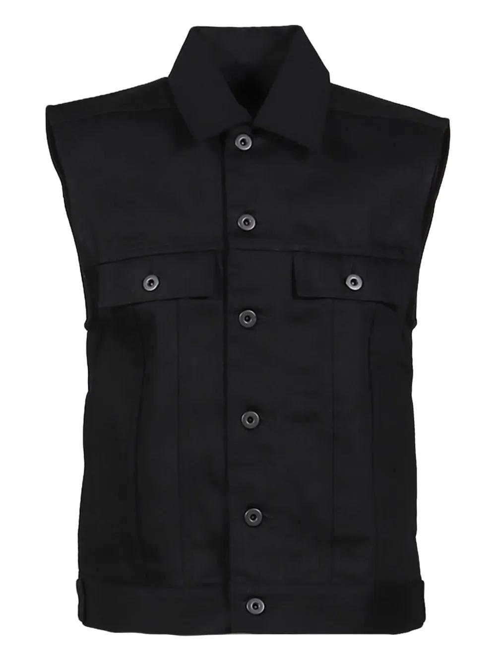 【関税＆送料込み】Rick Owens Structured Sleeveless Jacket Rick Owens Sleeveless Jacket in Black for Men | Lyst