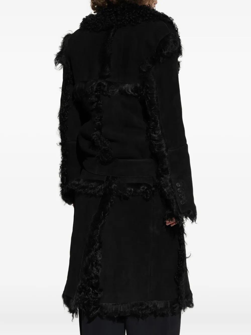 ムートン・ファーコート THE ATTICO Women Outer 247WCB62 L054 100 Black The Attico Coats for Women | Online Sale up to 60% off | Lyst