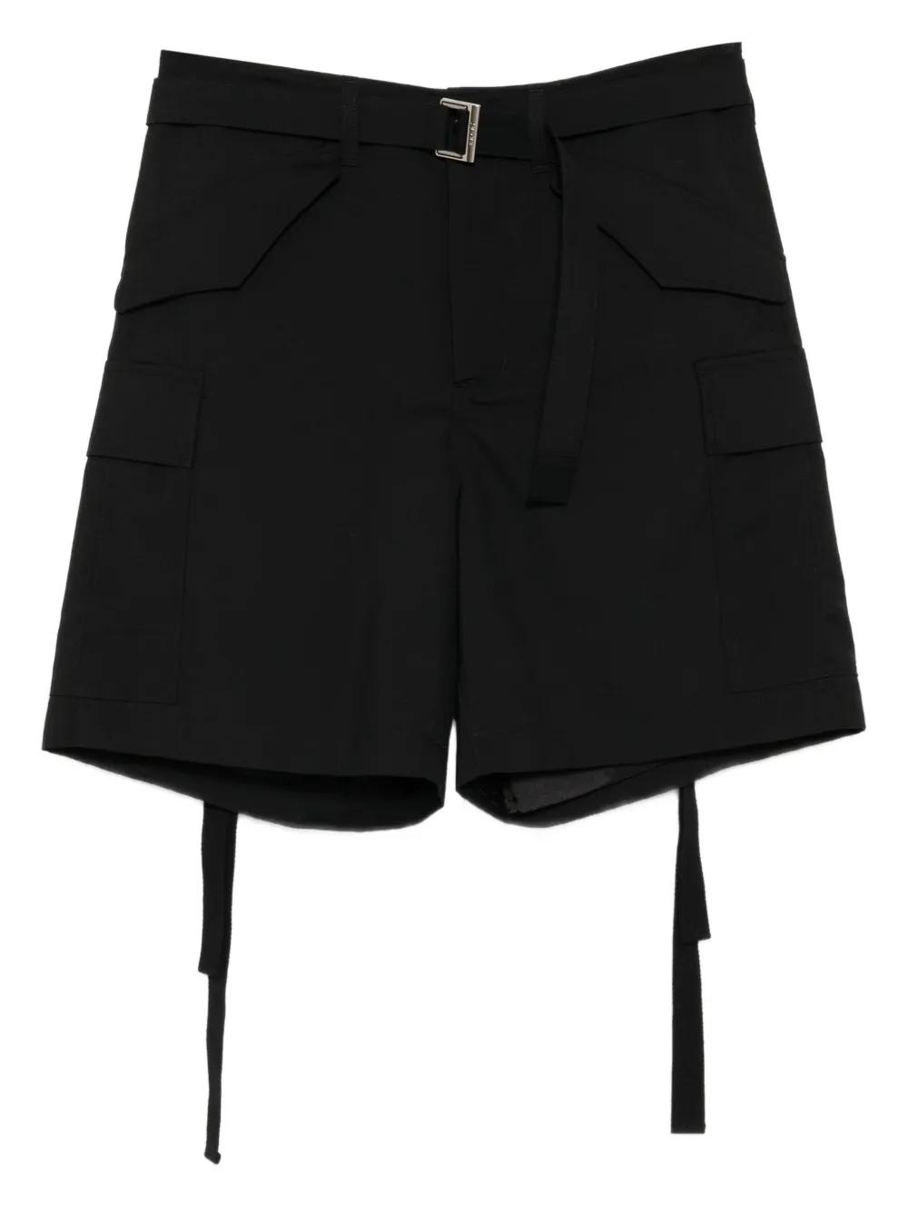 Sacai Suiting Shorts in Black for Men | Lyst