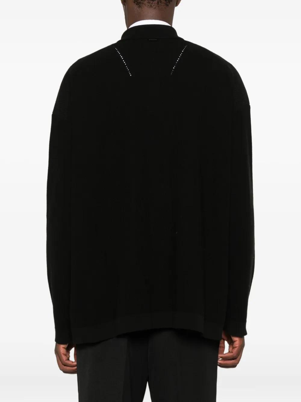 Pullover mit Poloshirtkragen in Schwarz für Herren Lyst DE