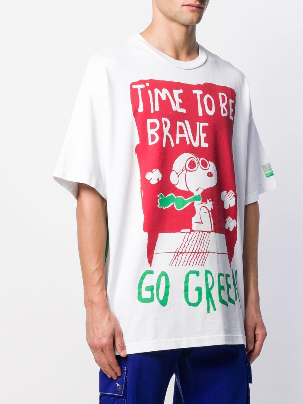 benetton snoopy jumper
