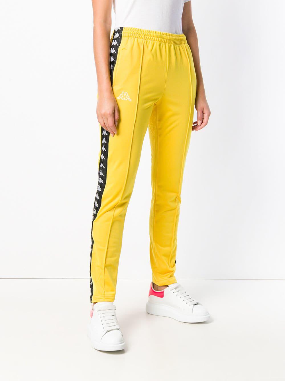 Kappa Track Pants Yellow Factory Sale, 55% OFF | ilikepinga.com