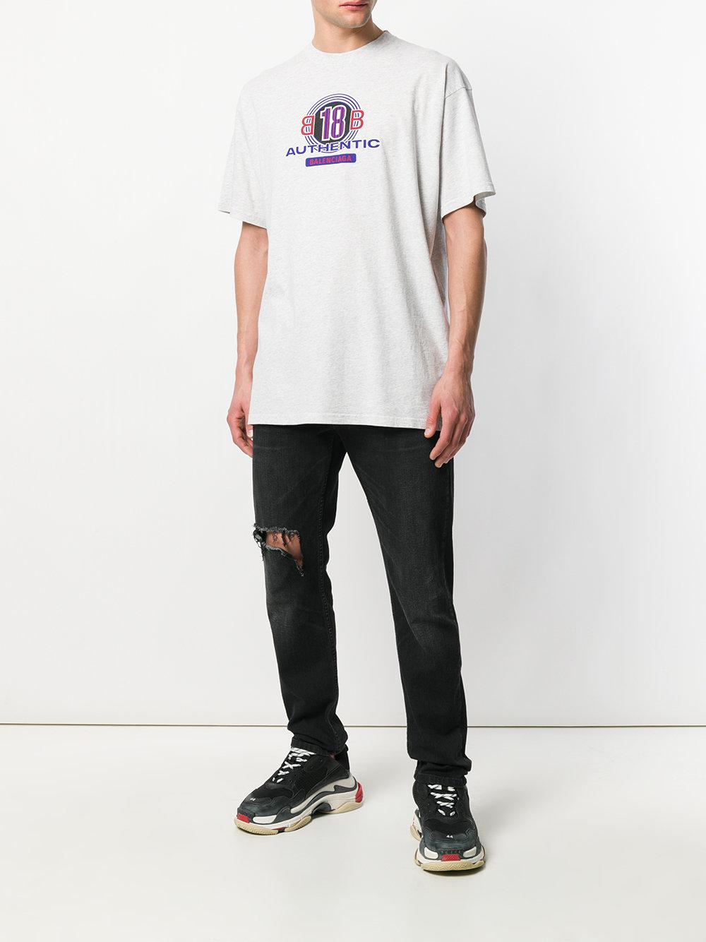 balenciaga authentic tee