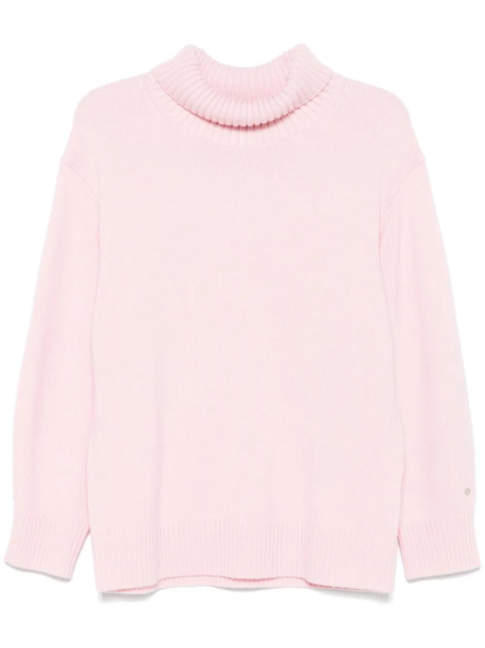 Knitted Jumper Polo Neck Sweater Ladies Cashmere Sweaters On Sale