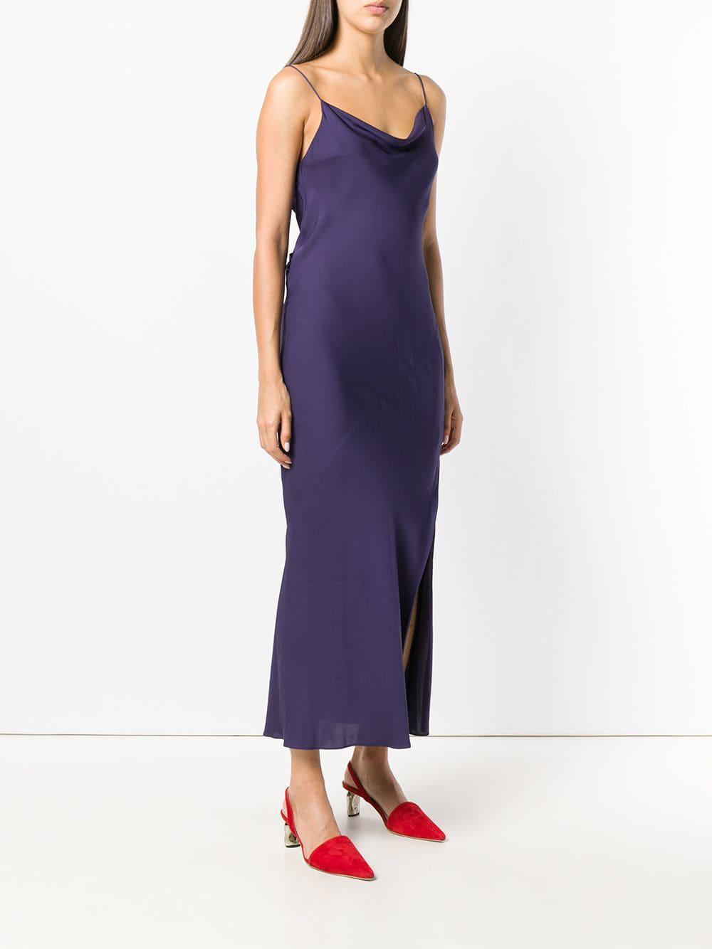 theory draped back maxi
