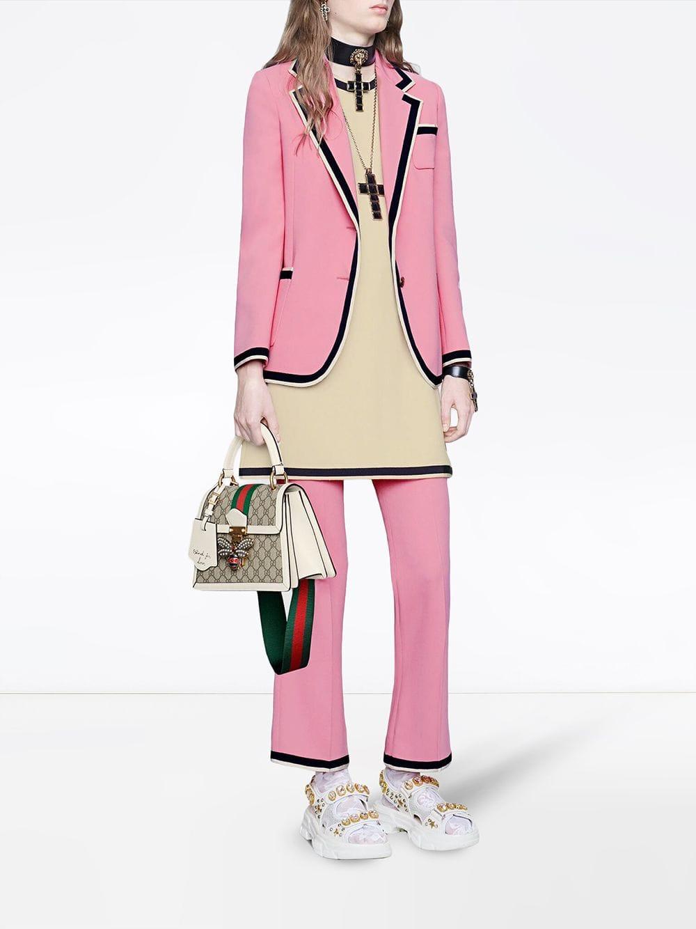 pink gucci blazer