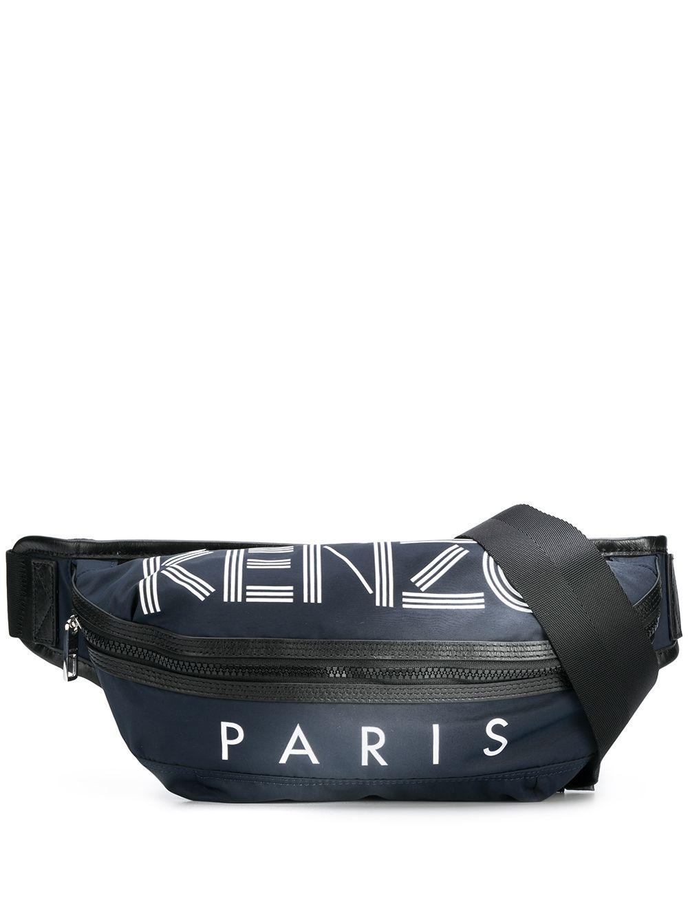 KENZO Logo Belt Bag in Blue for Men Lyst