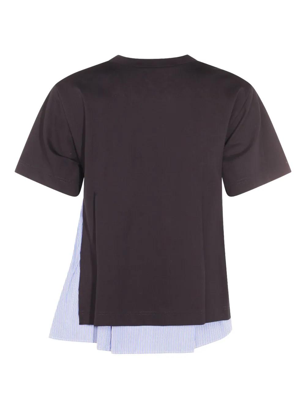 Tシャツ・カットソー sacai Double layer t-shirt ◇関税込◇＊sacai＊MADSAKI コラボ ユニセックス ロゴTシャツ