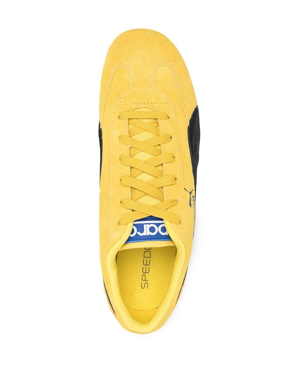 PUMA Speedcat Low-top Sneakers in Yellow for Men | Lyst