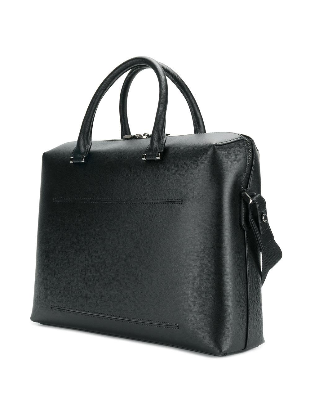 Montblanc Leather Laptop Bag in Black for Men - Lyst
