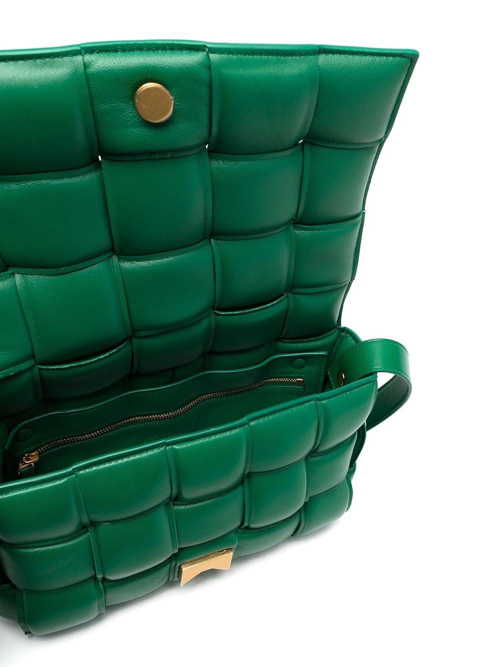 green cassette bag