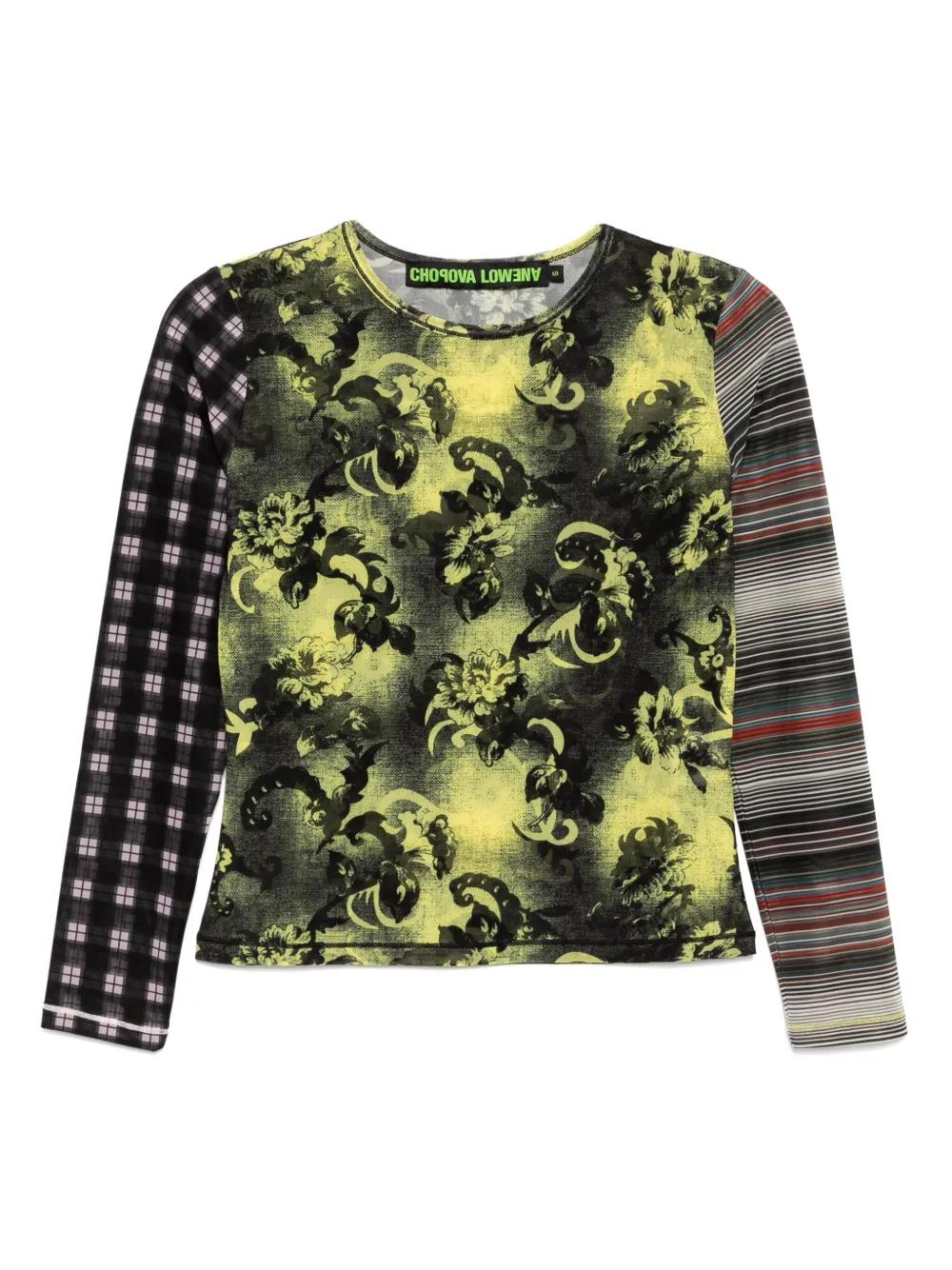 chopova lowena メッシュトップス